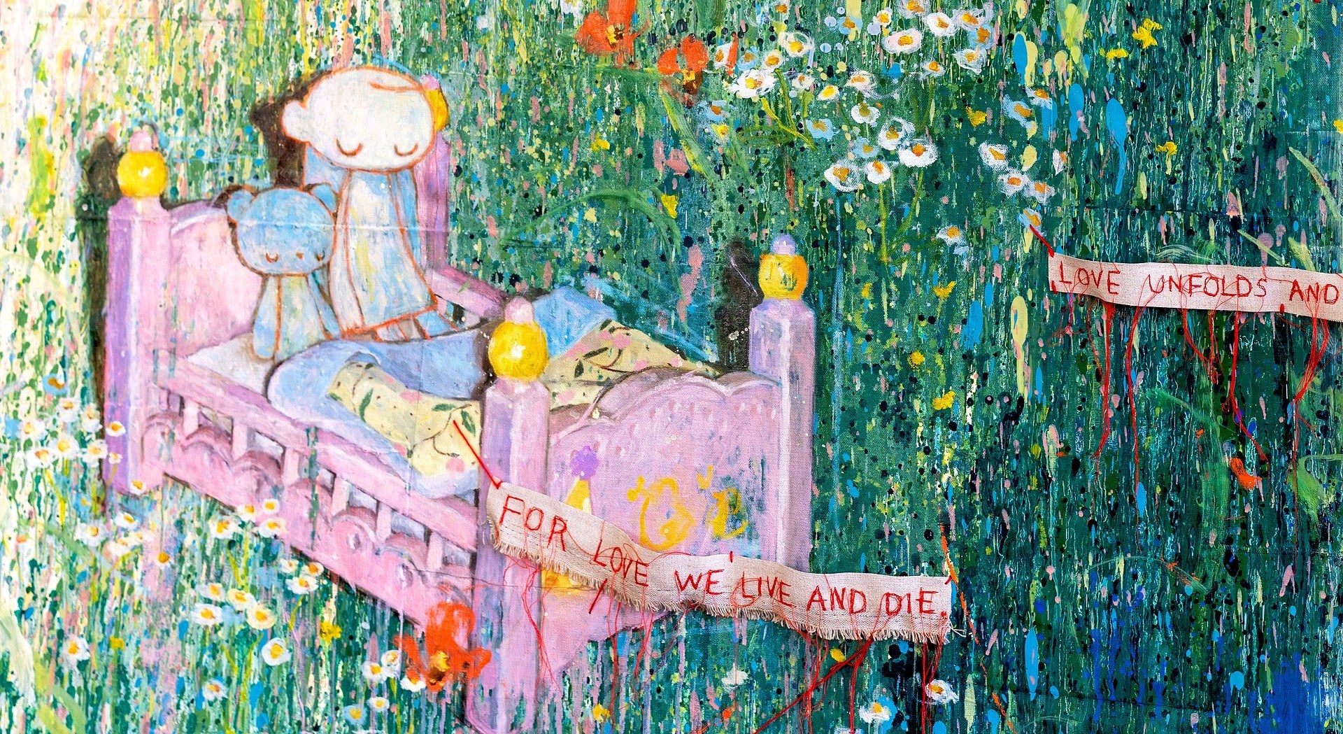 タカハシマホ新作個展「おきても(そばに)いてね」