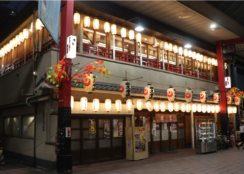 米久本店の外観